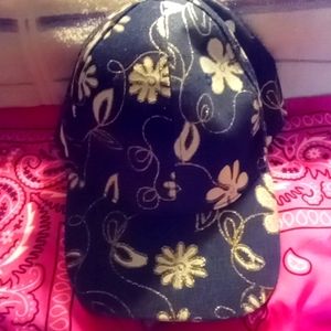Flower pattern hat